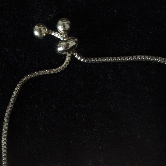 Gold Adjustable Clover Tiffany Blue and Gold Bracelet Womens Blue dot design🧿 - Picture 5 of 7